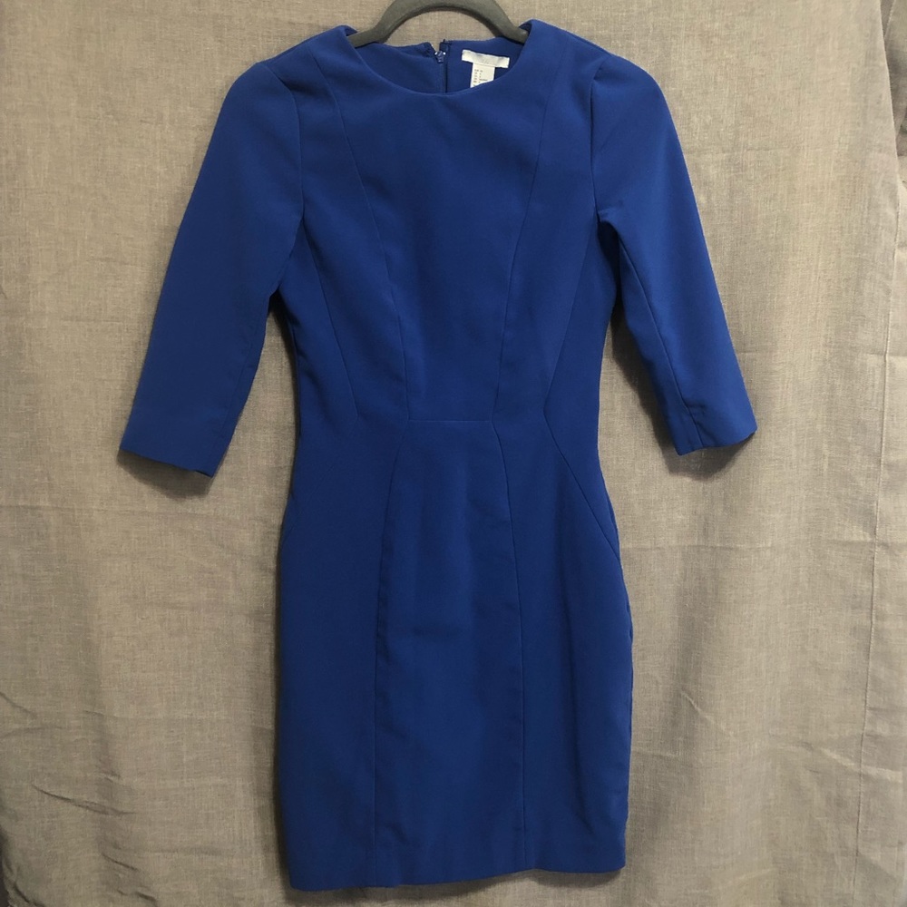 Classic blue dress